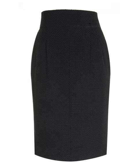 coco chanel pencil skirt|chanel skirt designs.